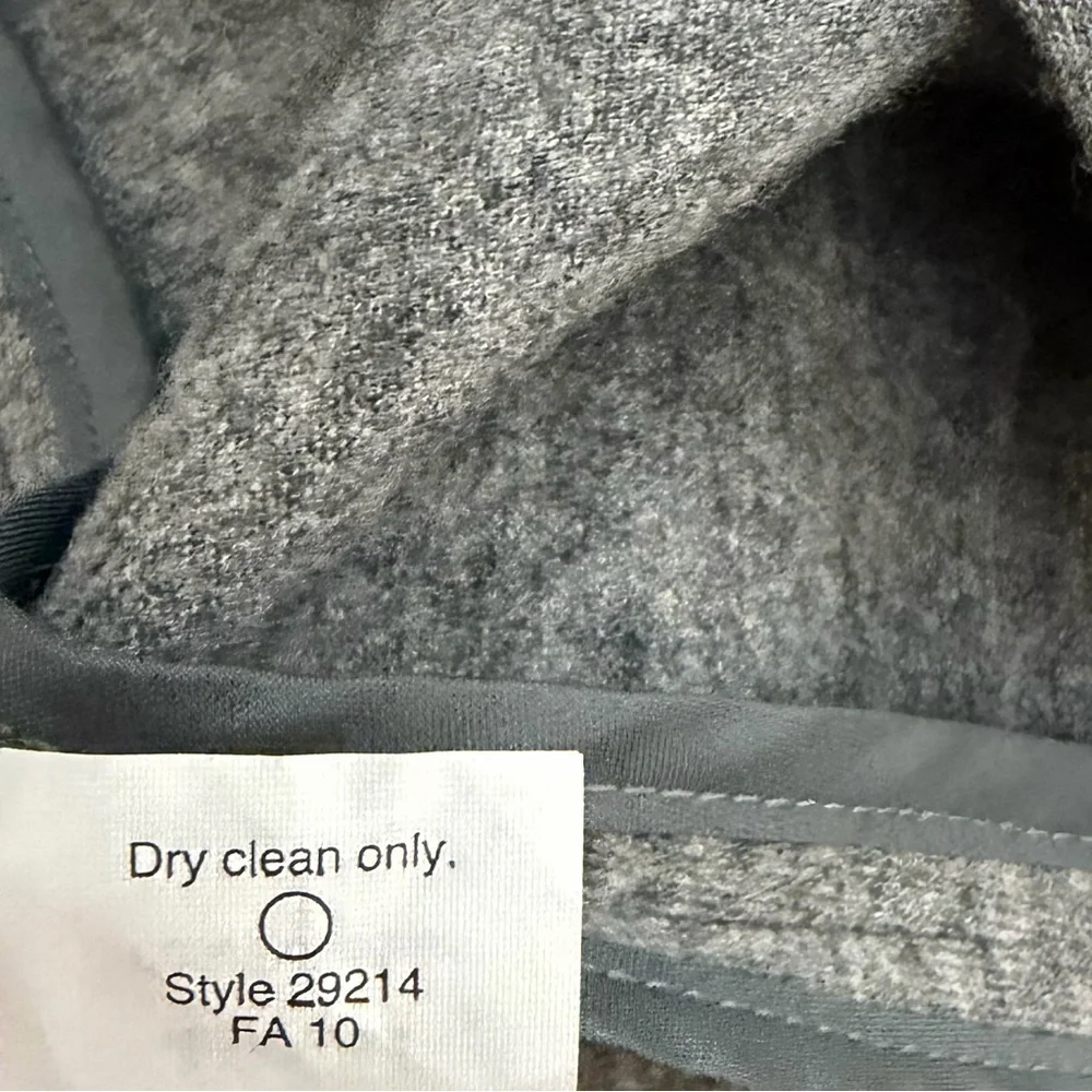 J.Crew Double-breasted blazer in grey wool preppy classic school girl academia
